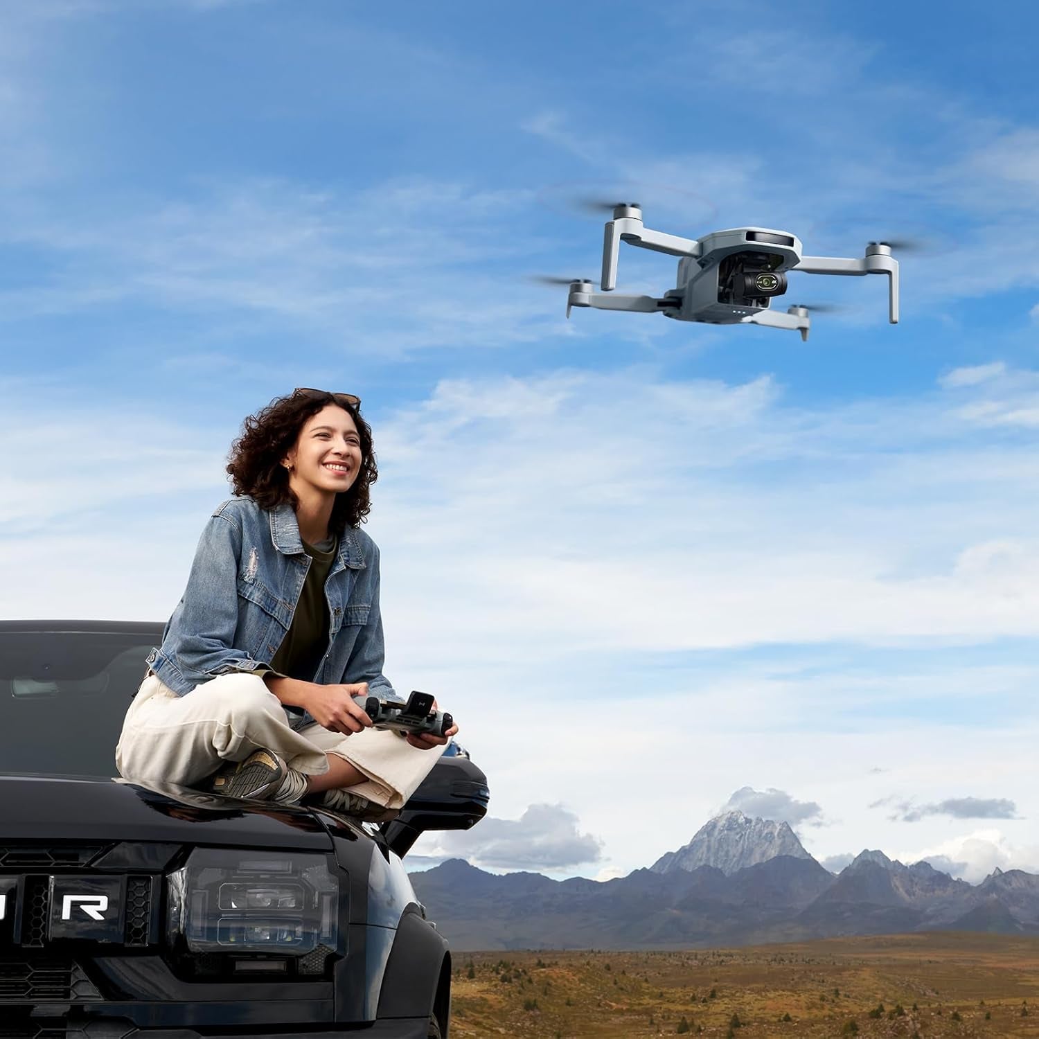 Atom 2 Drone with Camera for Adults 4K Video, 8K Photo, under 249G, 3-Axis Gimbal, 10KM Transmission, AI Track, Vertical Shooting, AI Night Shot, Quickshots, Fly More Combo (96-Min Flight)