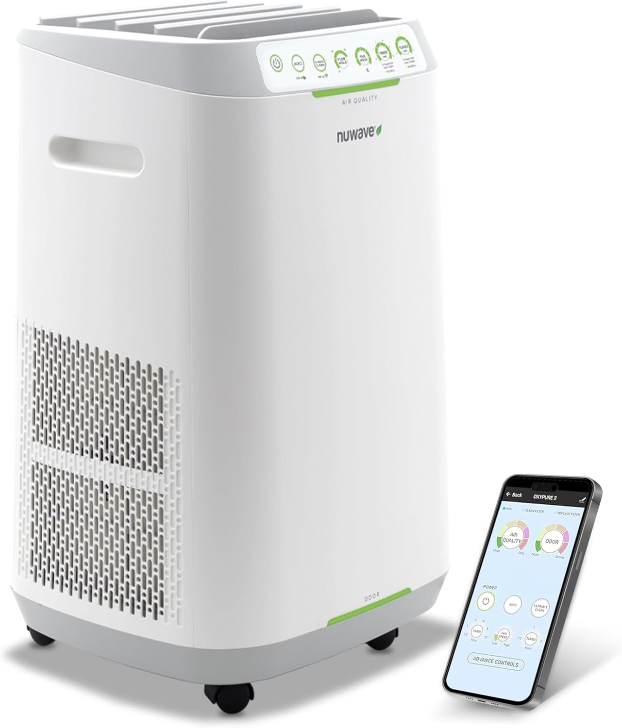 Forever Smart Air Purifier – 7-Stage Filtration, Washable Filters, Covers up to 2002 Sq Ft, Adjustable Flow Panel, No Filter Replacements