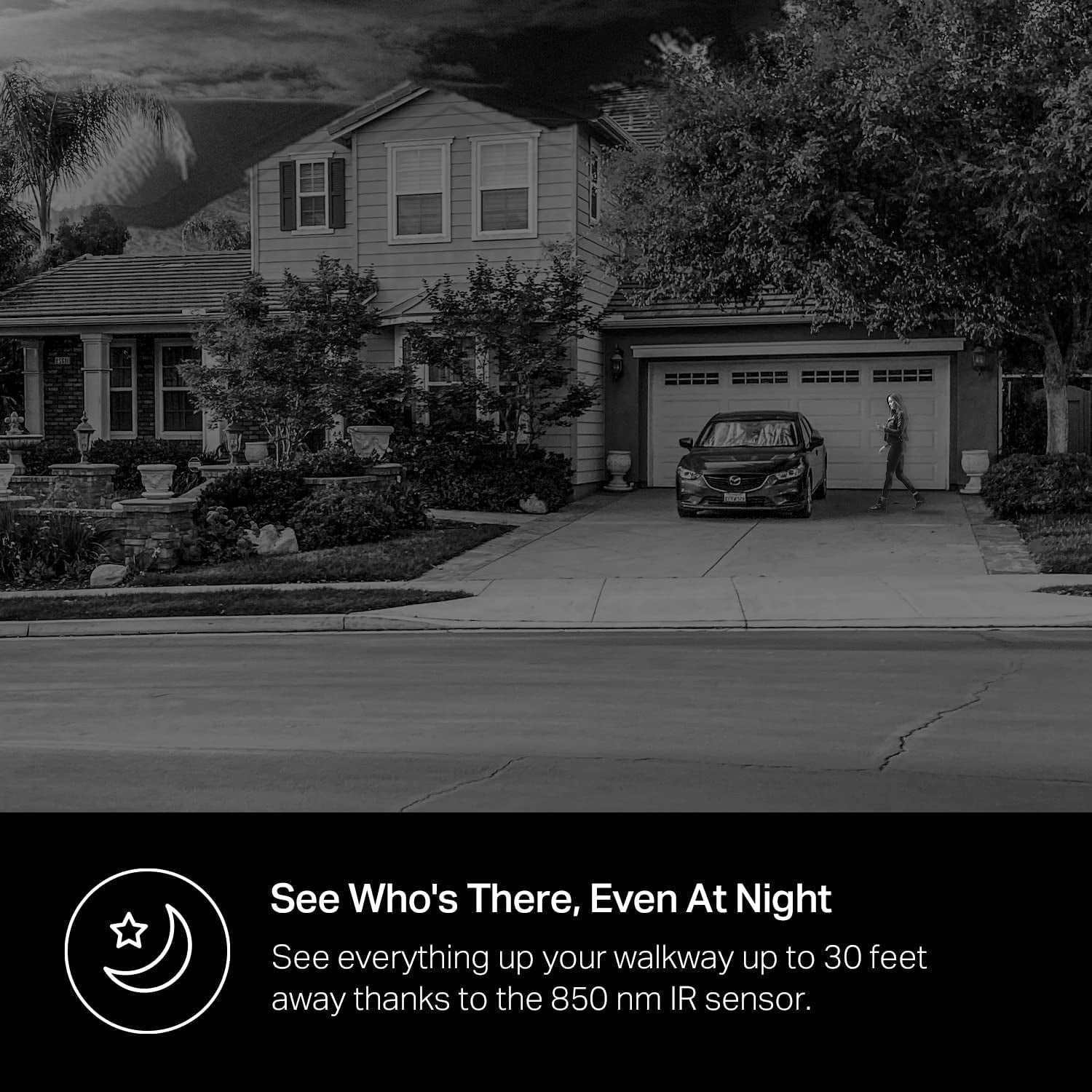 Kasa Smart Video Doorbell Camera Hardwired W/Chime, 2K Resolution, Always-On Power, Night Vision, 2-Way Audio, Real-Time Notification, Cloud & SD Card Storage, Works W/Alexa & Google Home (KD110)