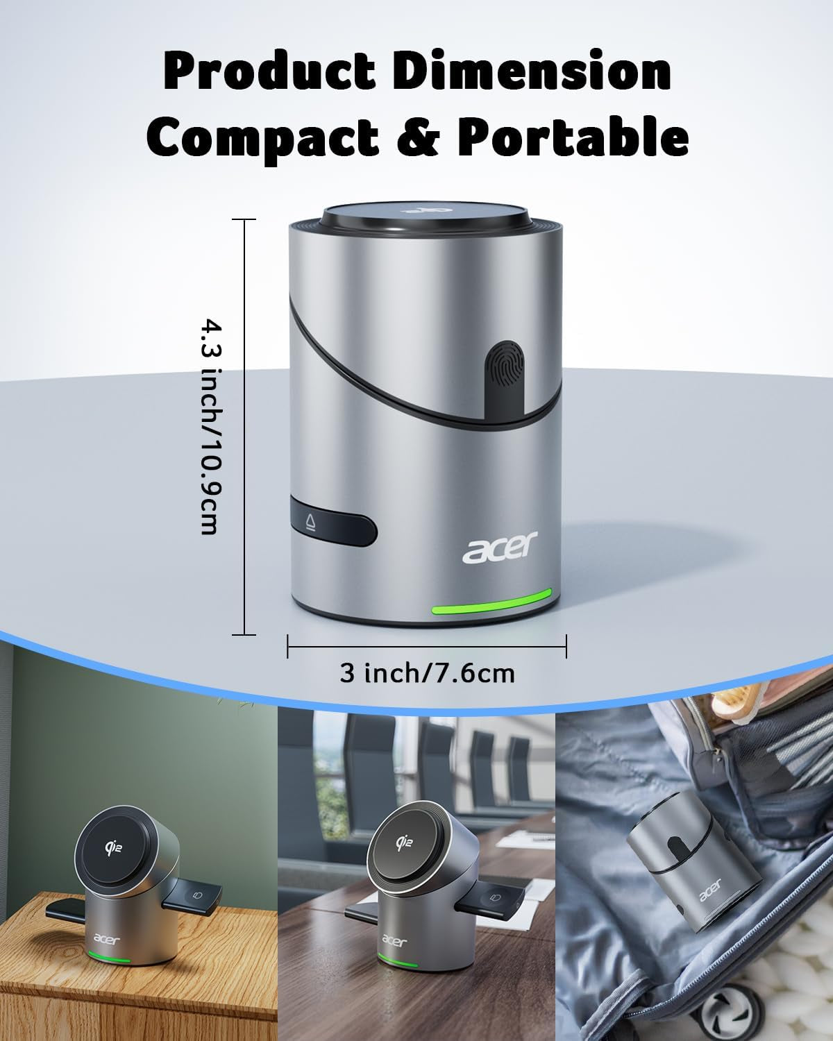 3 in 1 Charging Station for Apple - Qi2 15W Iphone Wireless Charging Station, Magsafe Charger Stand for Iphone 16 15 14 13 12 - Apple Watch - Airpods Series (Charger & USB-C Included)